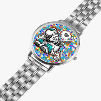 273. Instafamous Steel Strap Quartz watch