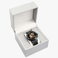 213. New Steel Strap Automatic Watch (With Indicators)