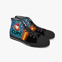 cupy 400. New High-top Canvas Shoes - Tongue Printable - Cupy