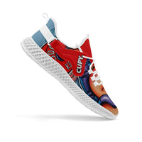 364. Net Style Mesh Knit Sneakers