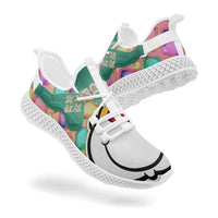 364.  Net Style Mesh Knit Sneakers