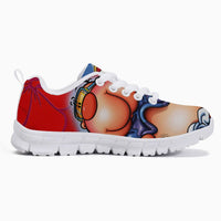 216. Kids' Lightweight Mesh Sneakers - White