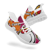 364.  Net Style Mesh Knit Sneakers