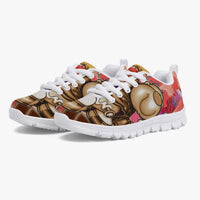 216. Kids' Lightweight Mesh Sneakers - White
