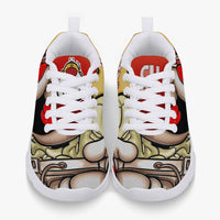 216. Kids' Lightweight Mesh Sneakers - White