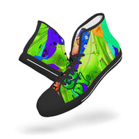 400. New High-top Canvas Shoes - Tongue Printable - Cupy