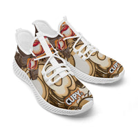 364.  Net Style Mesh Knit Sneakers