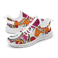 364.  Net Style Mesh Knit Sneakers
