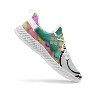 364.  Net Style Mesh Knit Sneakers