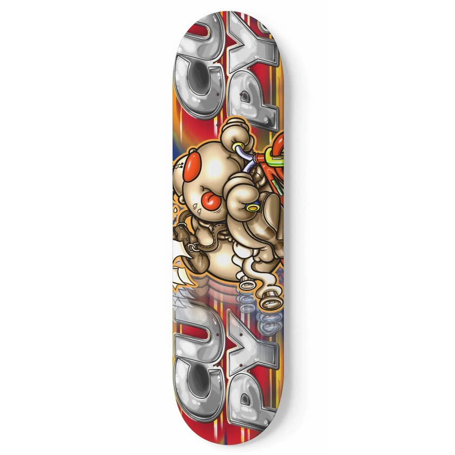 Cupy original design skateboard and wall art No.8