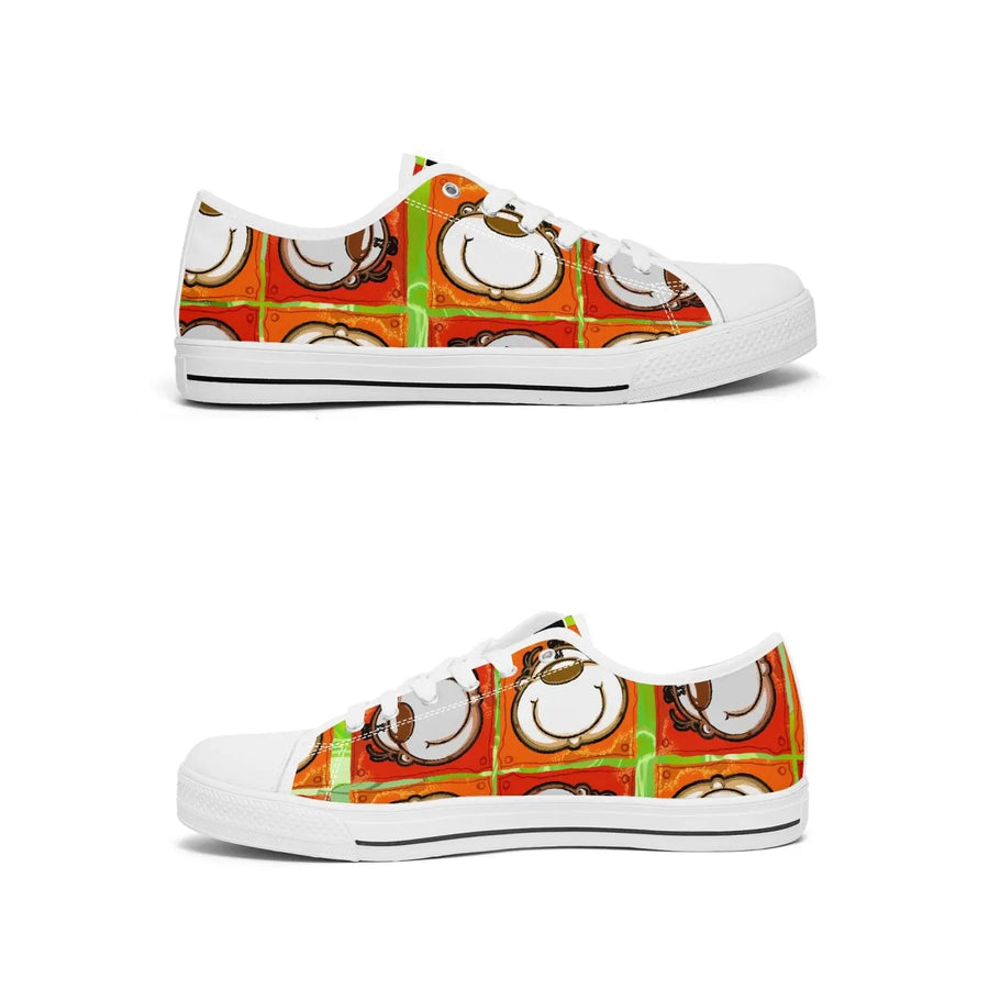 399. New Low-top Canvas Shoes - Tongue Printable - Cupy