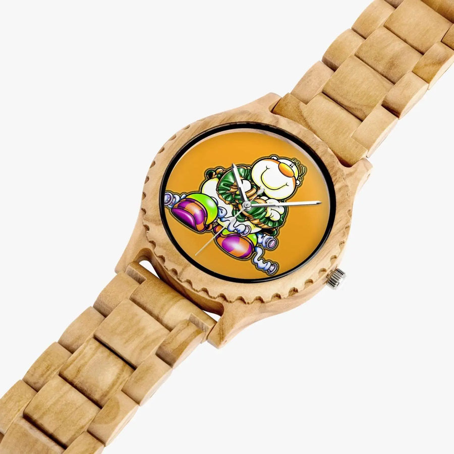 206. Italian Olive Lumber Wooden Watch