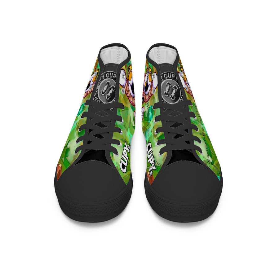 400. New High-top Canvas Shoes - Tongue Printable - Cupy