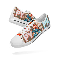 399. New Low-top Canvas Shoes - Tongue Printable - Cupy