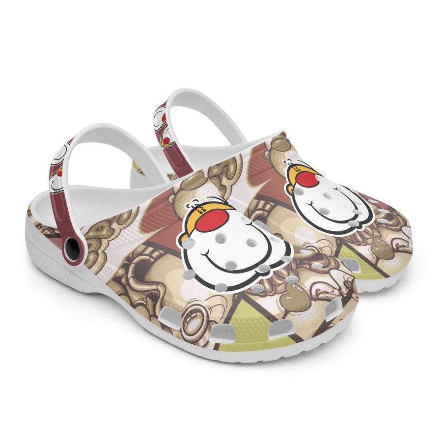 413. All Over Printed Clogs - Cupy