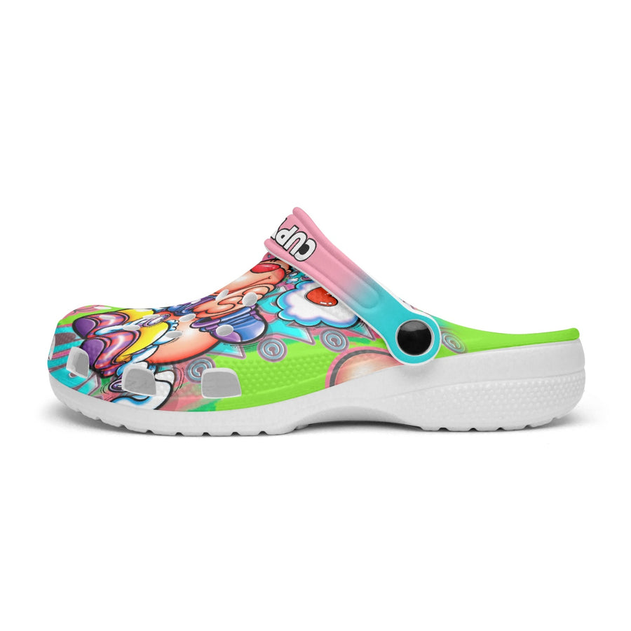 413. All Over Printed Clogs - Cupy