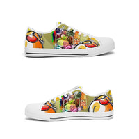 399. New Low-top Canvas Shoes - Tongue Printable - Cupy