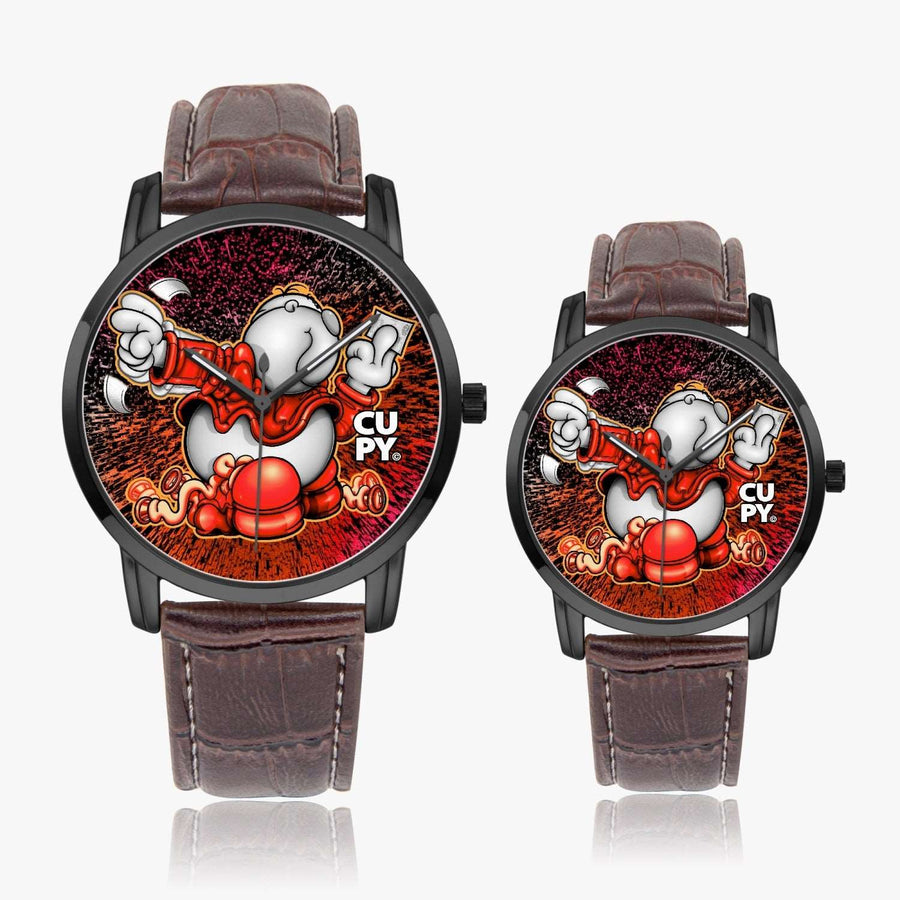 265.cupy Instafamous Wide Type Quartz watch