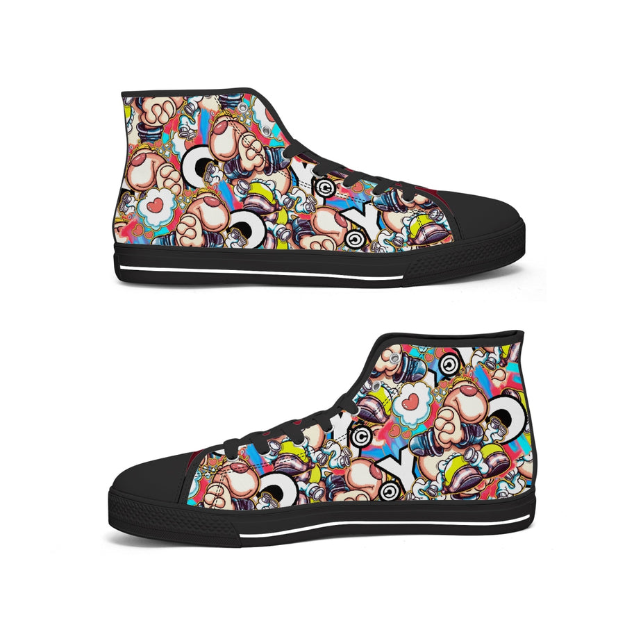 400. New High-top Canvas Shoes - Tongue Printable - Cupy