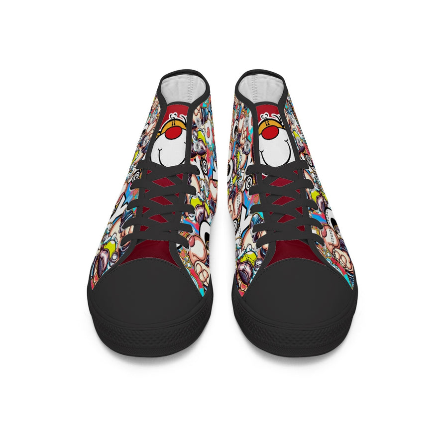 400. New High-top Canvas Shoes - Tongue Printable - Cupy