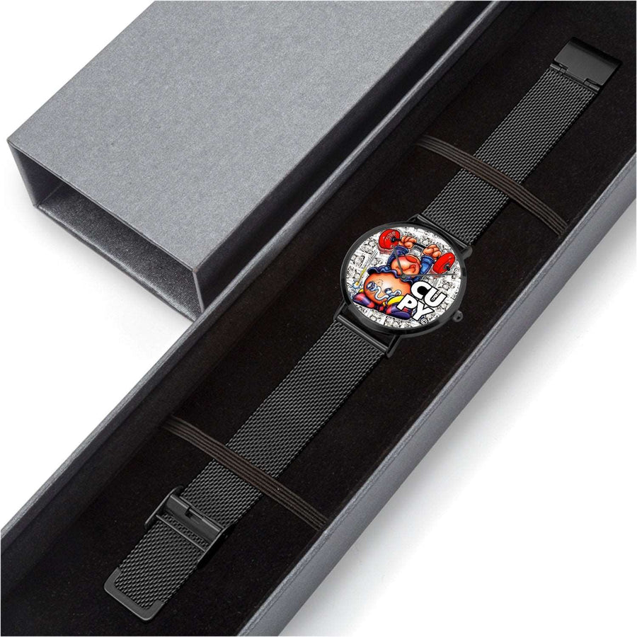 169. Fashion Ultra-thin Stainless Steel Quartz Watch