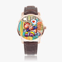 265. Instafamous Wide Type Quartz watch