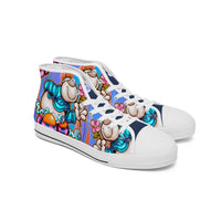 400. New High-top Canvas Shoes - Tongue Printable - Cupy