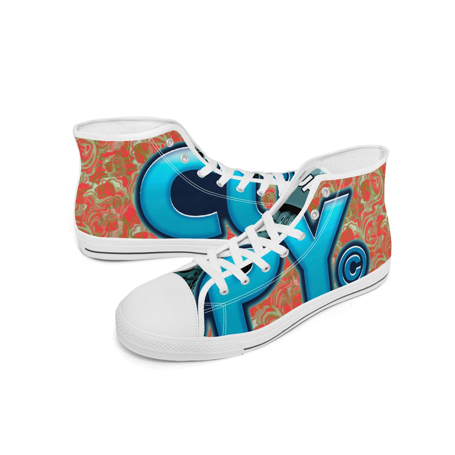 400. New High-top Canvas Shoes - Tongue Printable - Cupy