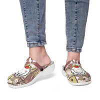 413. All Over Printed Clogs - Cupy