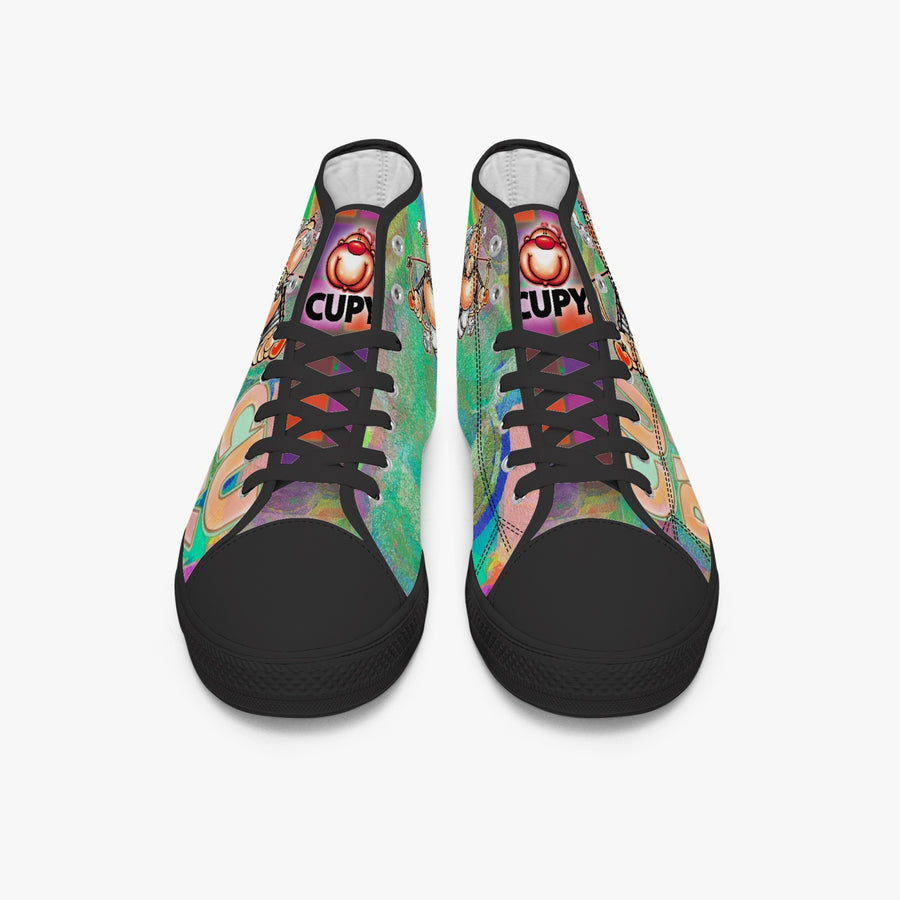 CUPY 400. New High-top Canvas Shoes - Cupy