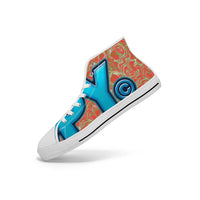 400. New High-top Canvas Shoes - Tongue Printable - Cupy