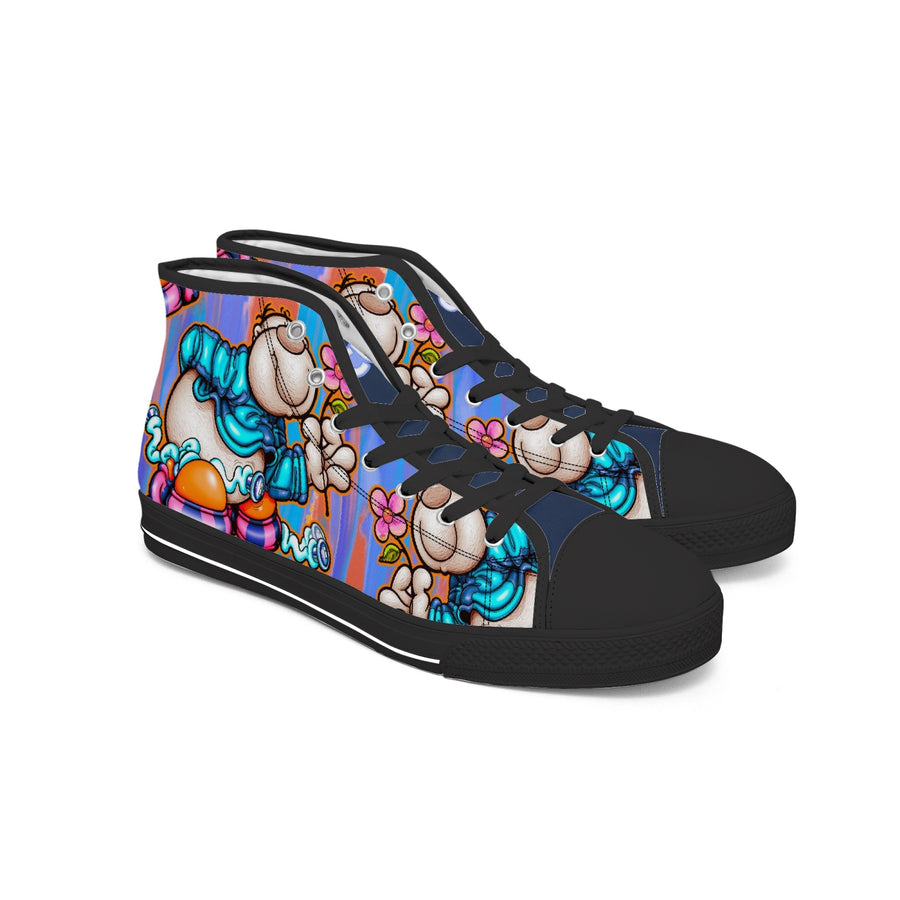 400. New High-top Canvas Shoes - Tongue Printable - Cupy