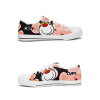 399. New Low-top Canvas Shoes - Tongue Printable - Cupy