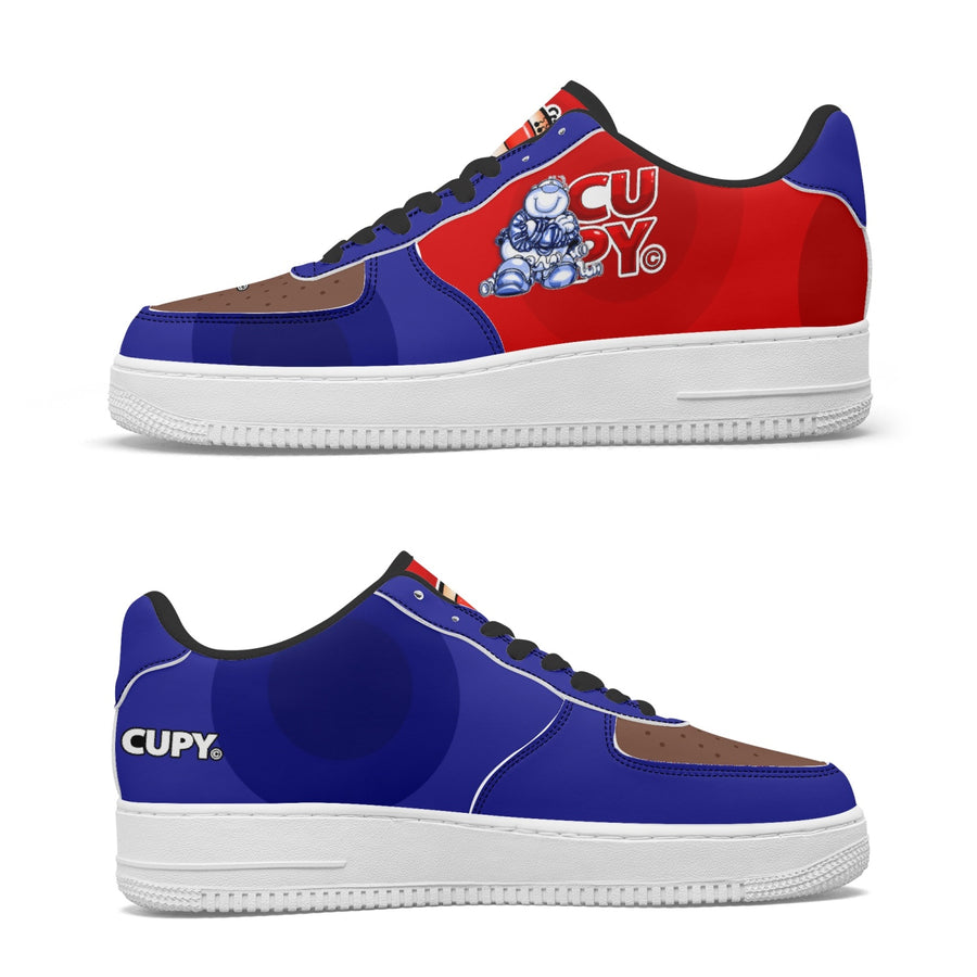 389. Type 2 AF1 Low-Top Leather Sports Sneakers - Cupy