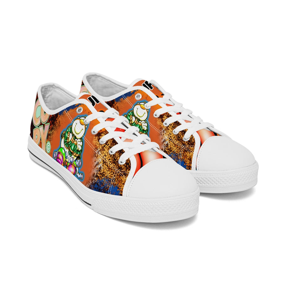 399. New Low-top Canvas Shoes - Tongue Printable - Cupy