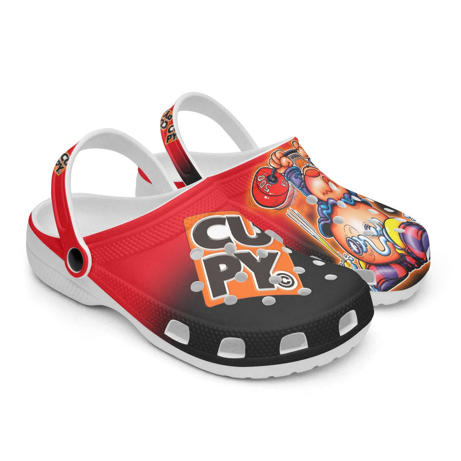 413. All Over Printed Clogs - Cupy