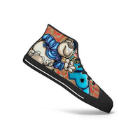 400. New High-top Canvas Shoes - Tongue Printable - Cupy