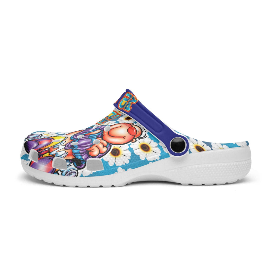 413. All Over Printed Clogs - Cupy