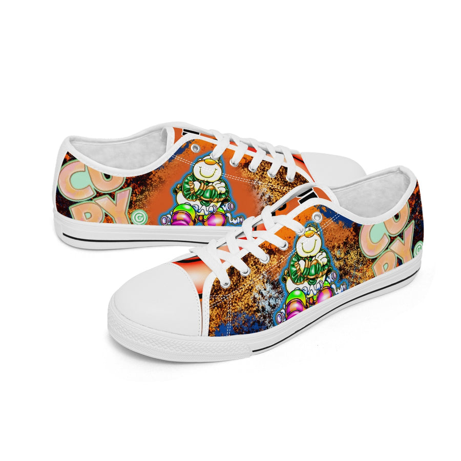 399. New Low-top Canvas Shoes - Tongue Printable - Cupy