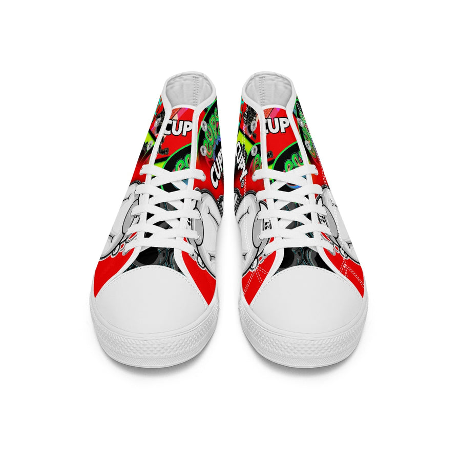 400. New High-top Canvas Shoes - Tongue Printable - Cupy