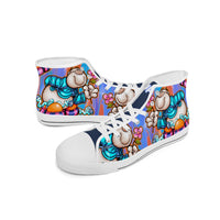 400. New High-top Canvas Shoes - Tongue Printable - Cupy