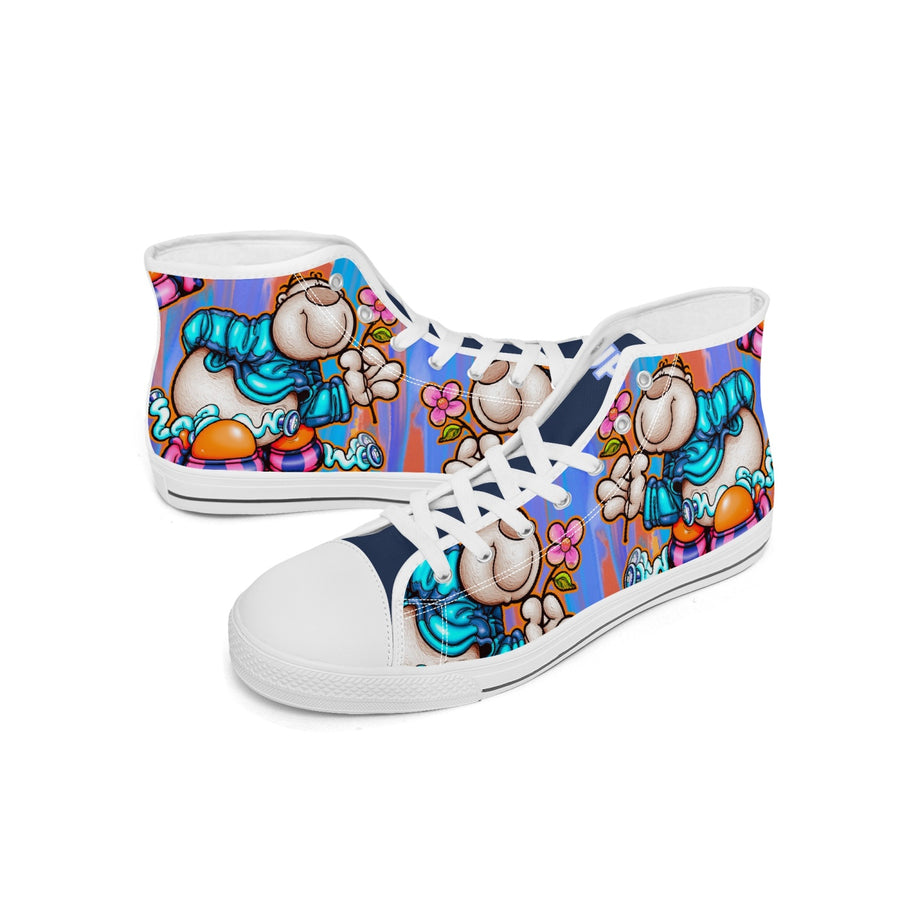 400. New High-top Canvas Shoes - Tongue Printable - Cupy