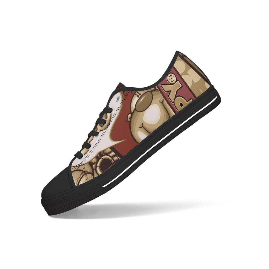 399. New Low-top Canvas Shoes - Tongue Printable - Cupy