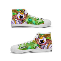 400. New High-top Canvas Shoes - Tongue Printable - Cupy