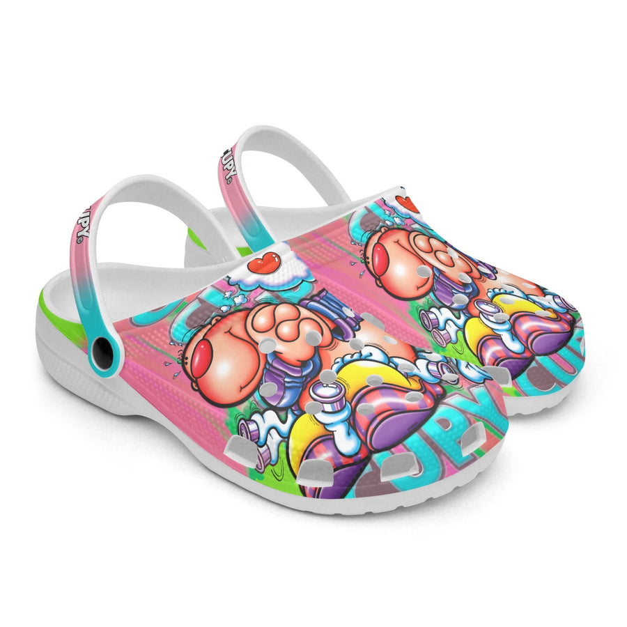 413. All Over Printed Clogs - Cupy