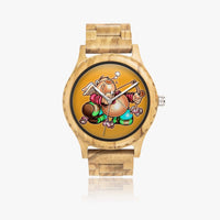 206.cupy Italian Olive Lumber Wooden Watch