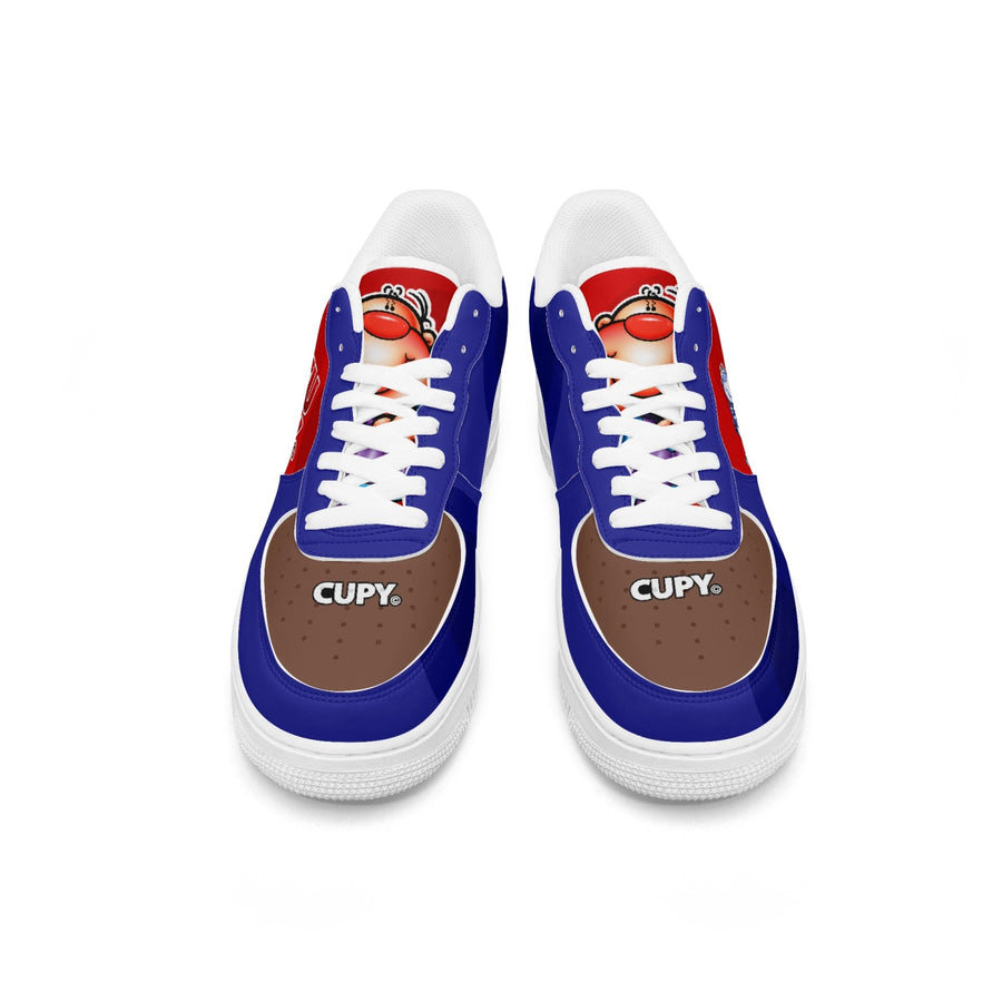 389. Type 2 AF1 Low-Top Leather Sports Sneakers - Cupy