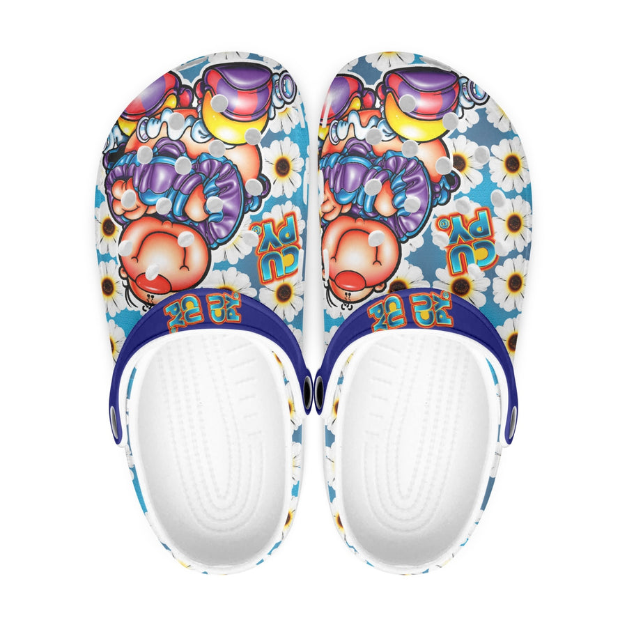 413. All Over Printed Clogs - Cupy