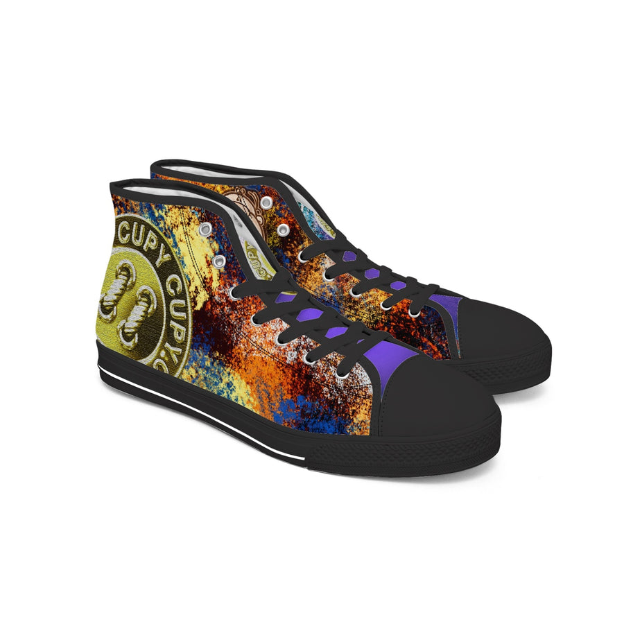 400. New High-top Canvas Shoes - Tongue Printable - Cupy