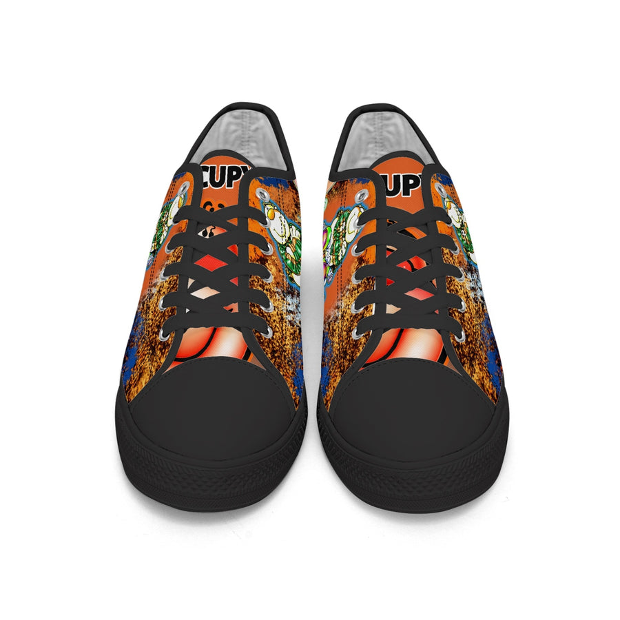 399. New Low-top Canvas Shoes - Tongue Printable - Cupy